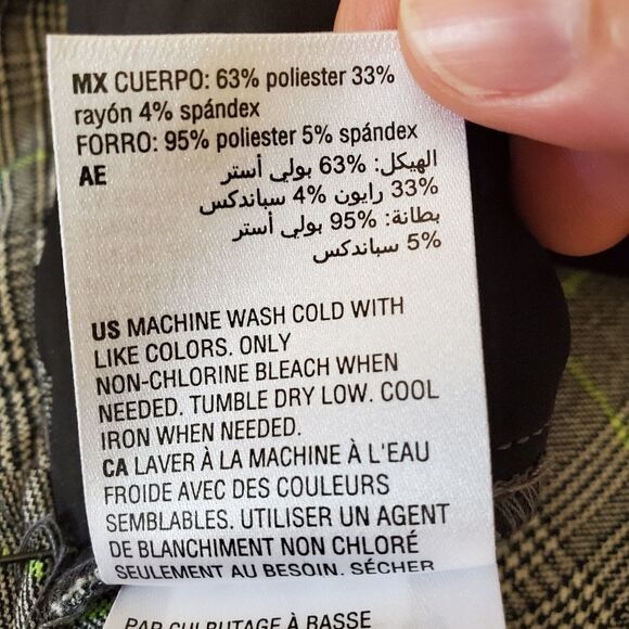 Bar III Becca Tilley x Plaid Tapered Pants - Picture 11 of 15